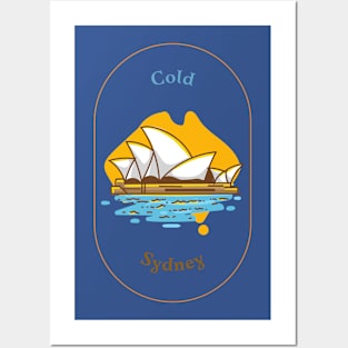 Cold Australia Posters and Art